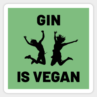 Gin Is Vegan #3 Sticker